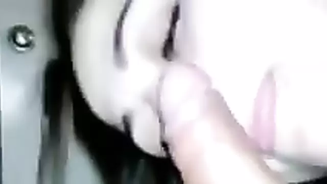 Beautiful blowjob from a friend's Uzbek girlfriend