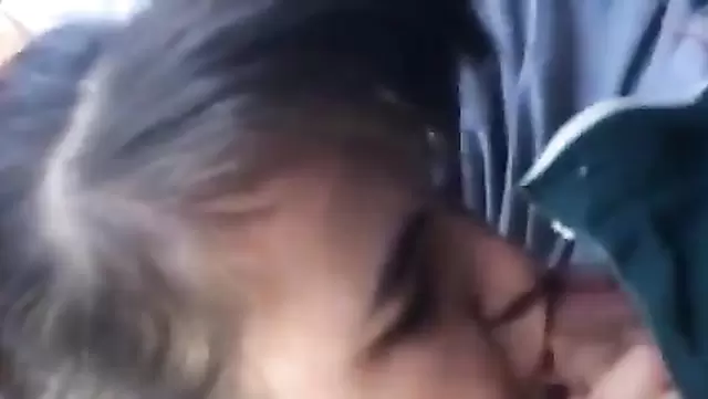 Gentle blowjob from Uzbekistan to her boyfriend